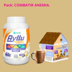 Pack productos para combatir la Anemia