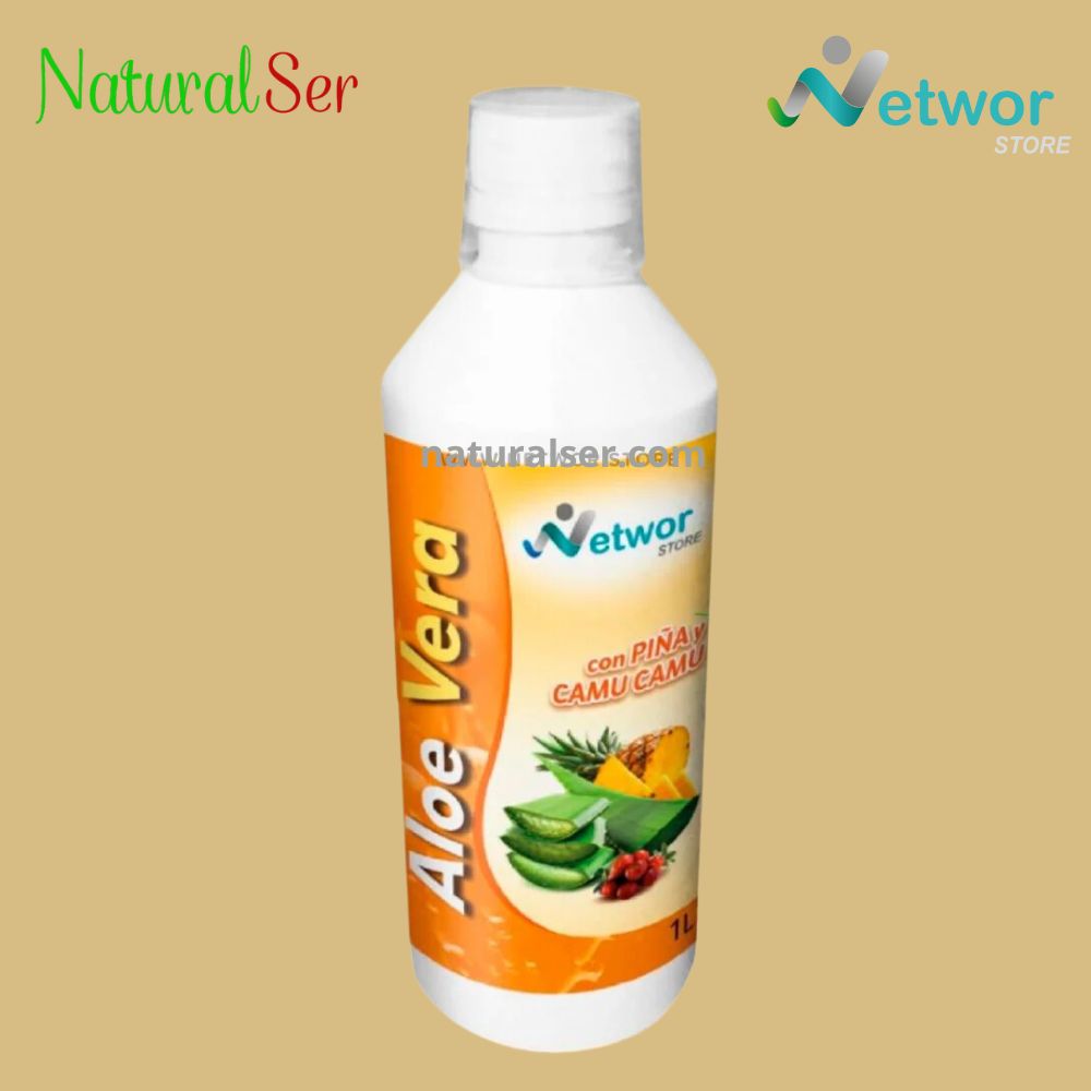 Aloe Vera producto líquido de la marca networstore Tienda Naturalser Peru